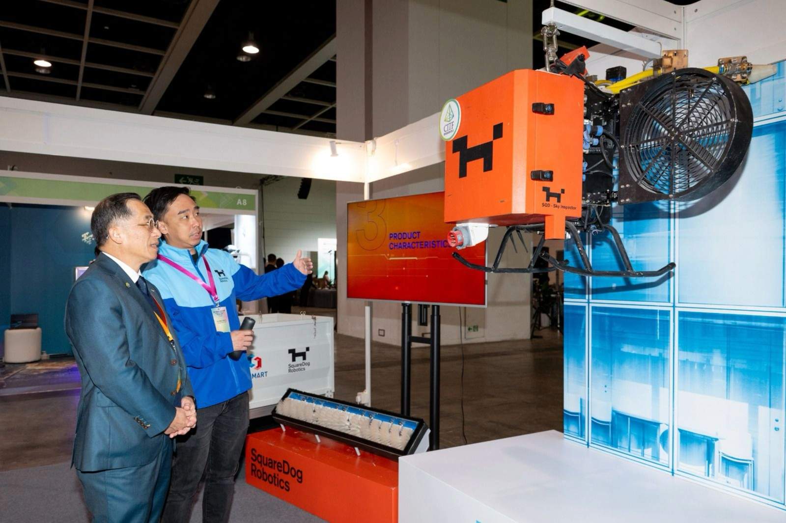 ロボットデモ