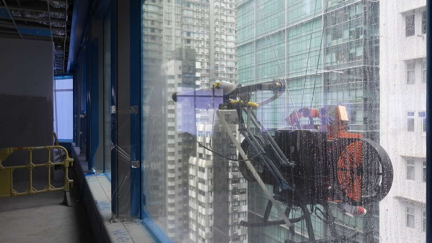 SkyDog水密性試験作業